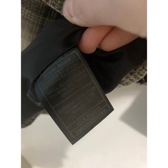 Jack by BB Dakota pea coat women’s size S plaid tweed wool blend lined - Picture 4 of 4